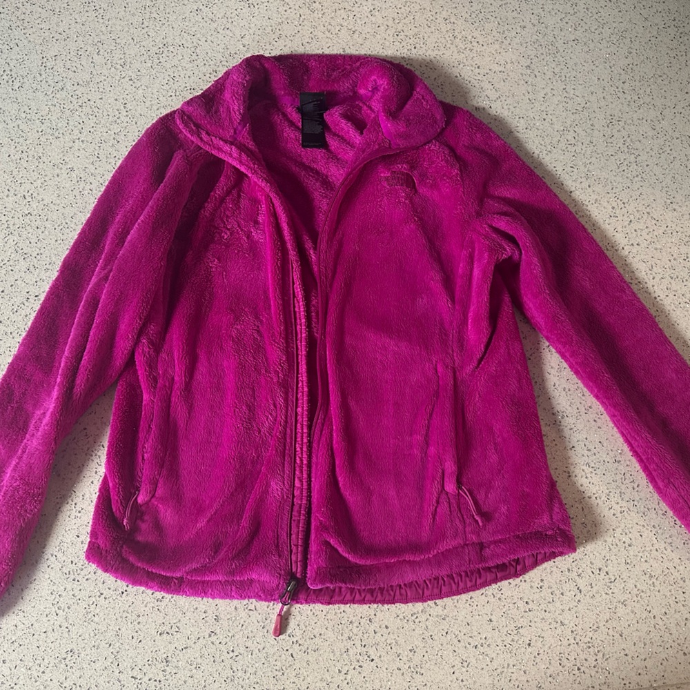 The North Face Bright Pink Fleece Jacket